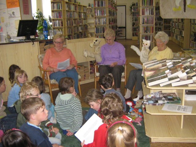 čtení s pohádkovými babičkami 6.5.2009